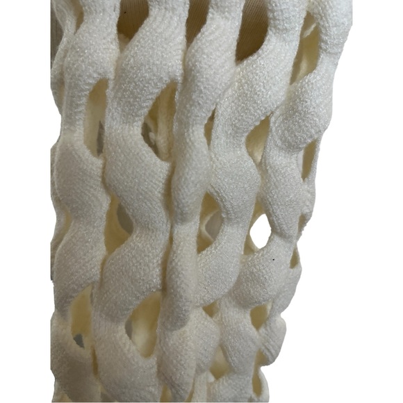 MARIA PAVAN SOFT WINTER WHITE KNIT TOP XS - Picture 4 of 11
